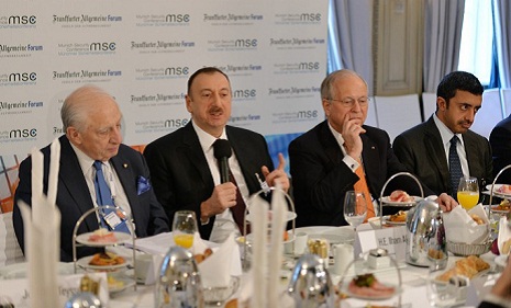 President Ilham Aliyev attended "Diversification strategies" roundtable of the Munich Security Conference - PHOTOS